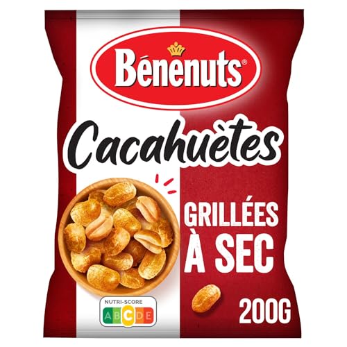 Bénénuts Cacahuètes Grillées à Sec 200g