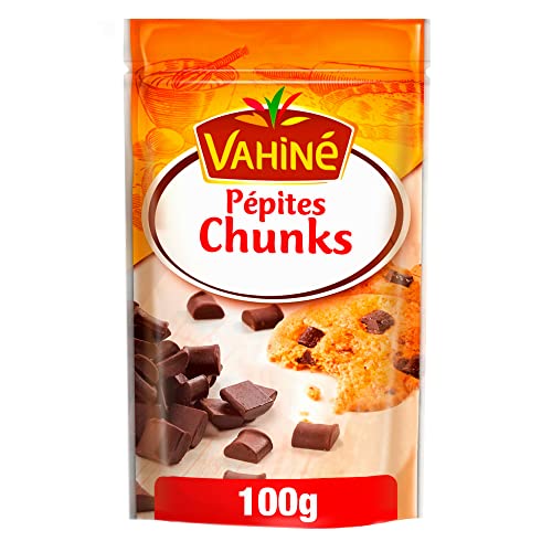 Vahiné Pépites Chunks, maxi pépites chocolat, super fondantes - Le sachet de 100g
