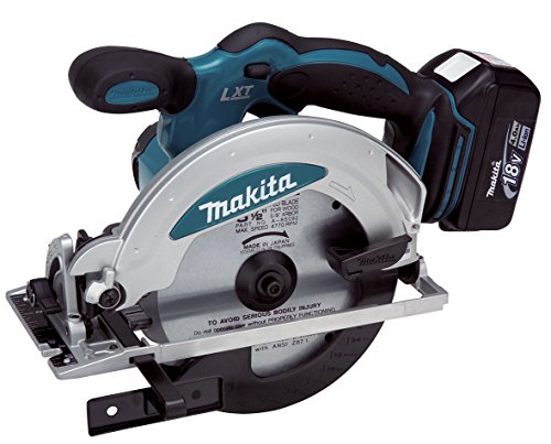 Makita DSS610RMJ Scie circulaire Portative sans Fil 18 V/4,0 Ah, en Coffret Makpac avec 2 batteries et 1 chargeur Ø 165 mm Noir/Vert