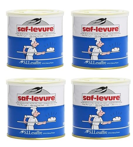 Dcl Saf Levure Active Lot de 4 levures séchées 500 g