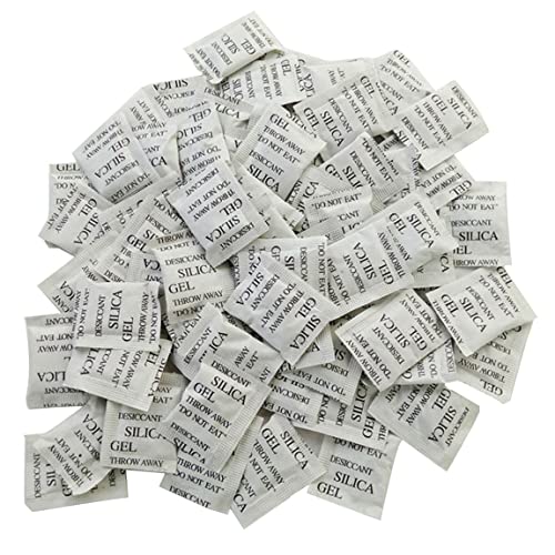 Weriirew Sachets DéShydratants De Sachets De Sachets De Gel De Silice Petit 100 Sachets(1g/Sachet)