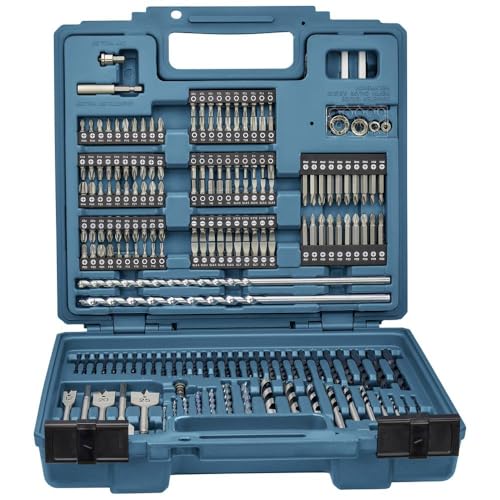 Jeu de forets et embouts à vis dans coffret (256 pcs) - MAKITA E-11689