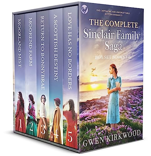 THE COMPLETE SINCLAIR FAMILY SAGA BOX SET BOOKS 1–5 five page-turning historical romances (Historical saga fiction box sets) (English Edition)