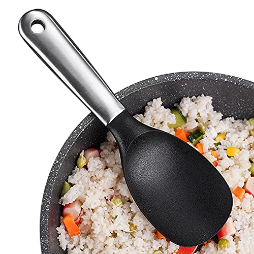 Cuillère à Riz,Gold Shovel--Spatule à Riz En Acier Inoxydable