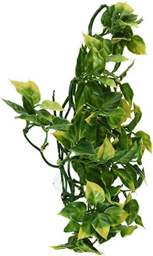 Exoterra Décoration Mandarin Plante Plastique Moyen Modèle pour Reptiles et Amphibiens
