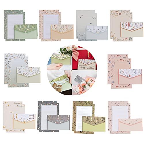 Papier à Lettres Et Enveloppes Animaux - 24 Feuilles + 12 Enveloppes + 36 Autocollants - Pour Correspondance, Invitations