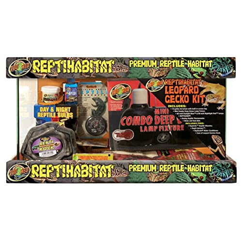Zoo Med - Reptihabitat Kit Gecko pour Reptile/Amphibien