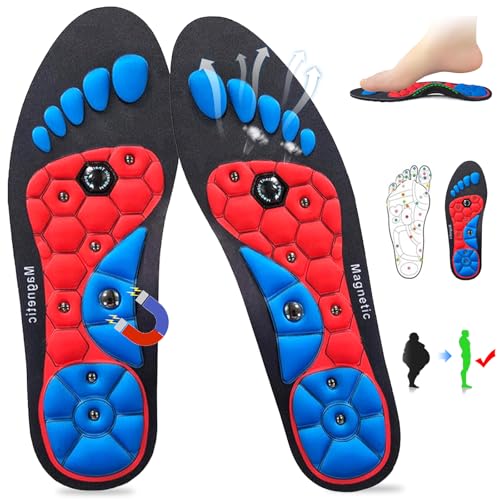 71Nmly Semelle Magnetique,Semelles D'acupression,Semelles Orthopédiques Pour Hommes et Femmes,Semelle Pied Plat,Semelle Gel,Semelles Chaussures Confort