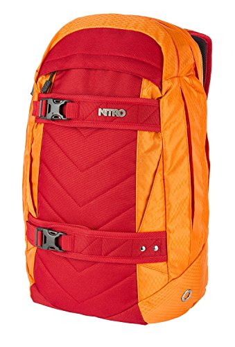 Nitro Snowboards Aerial Pack'17 Sac à Dos Mixte, Orange (Vulcan), 50 Centimeters