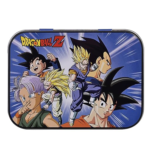 DBZ Boîte de rangement pour enfants - Boîte en métal - 24 pansements - Joli design - Convient pour sac à dos - Sac à main