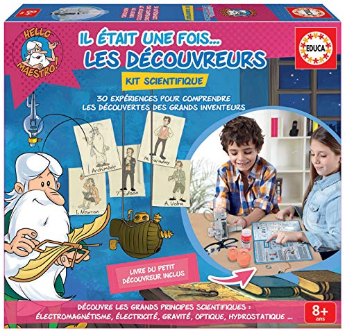 Educa - Kit Experiences Il Était Une Fois… Les Découvreurs. Jeu Éducatif. Recommandé à partir de 8 Ans (18261)